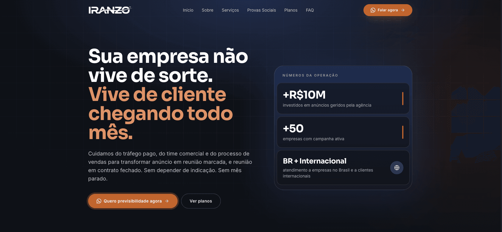 Agência Iranzo - Tráfego Pago