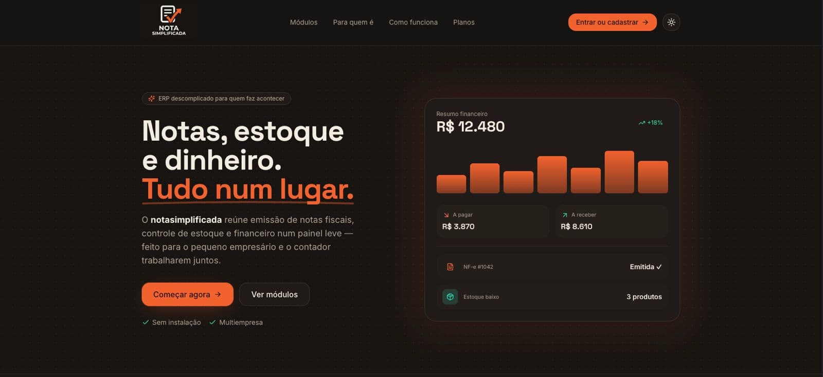 Nota Simplificada
