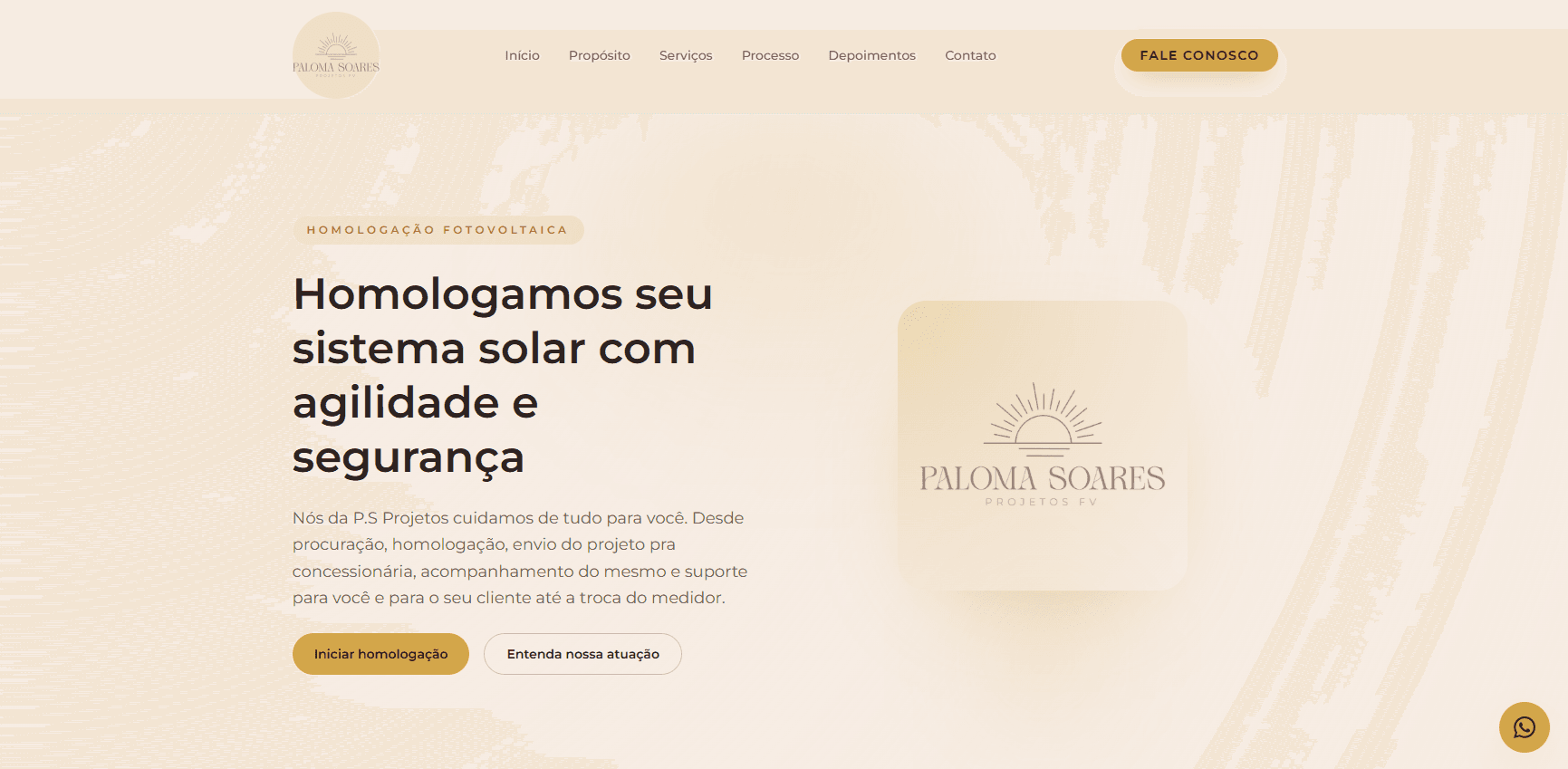 PS Projetos - Homologação Fotovoltaica